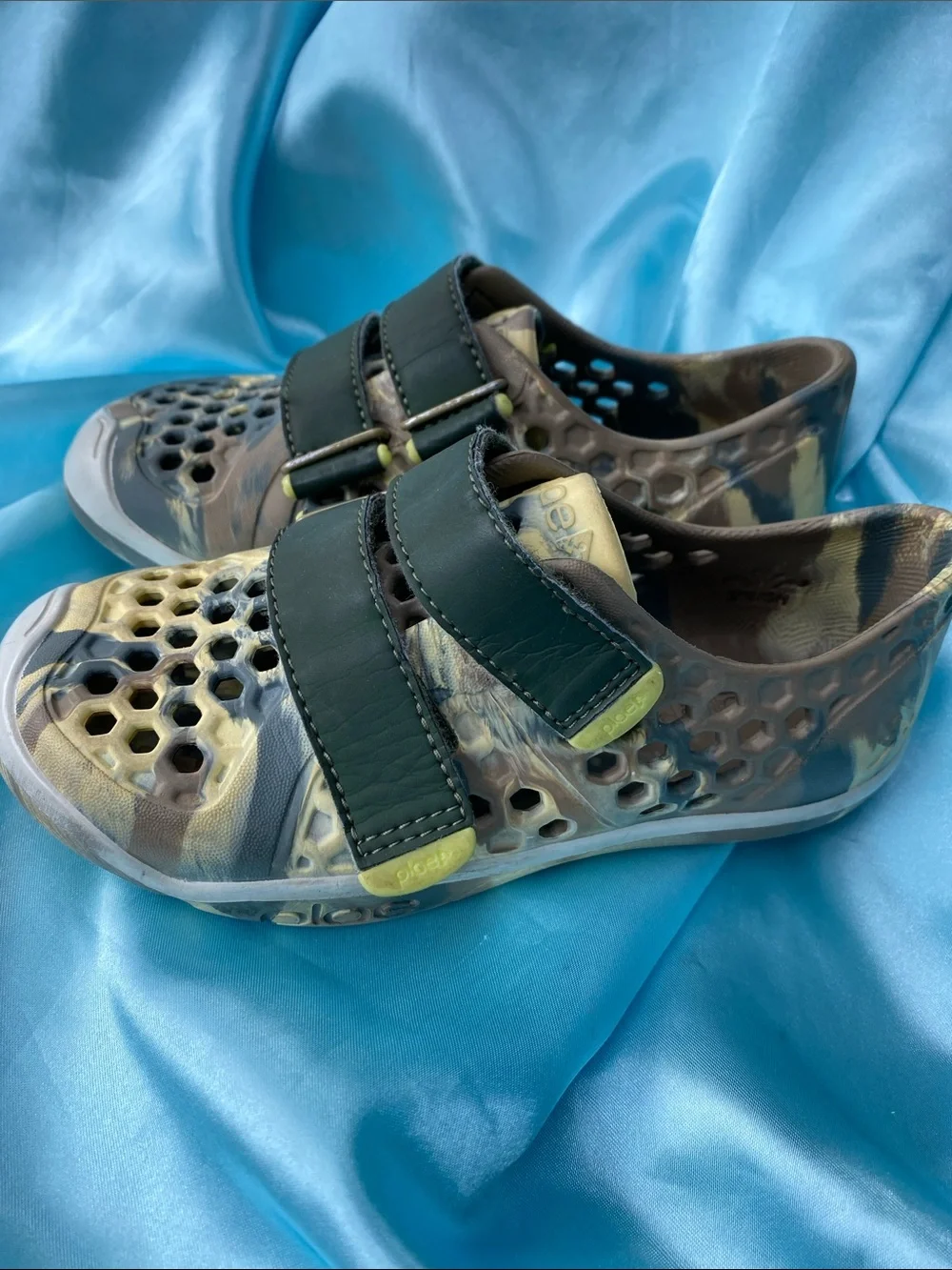 PLAE Kids Camouflage water style shoes